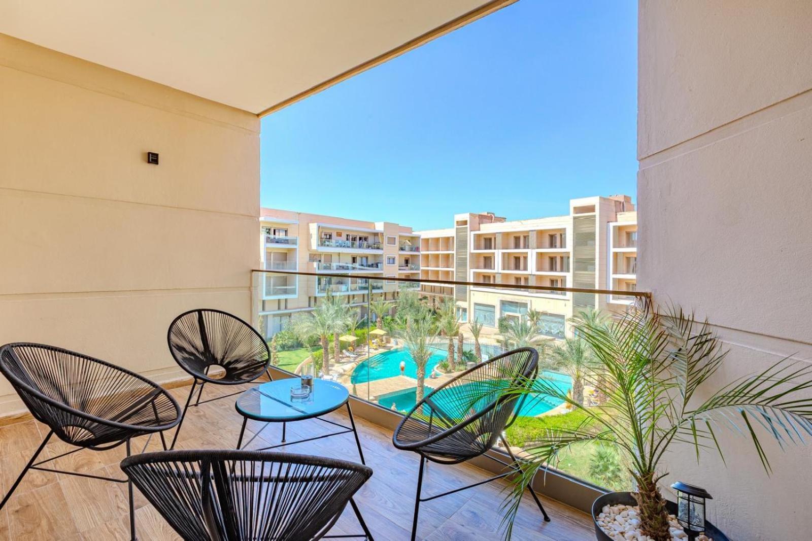 Apartamento Royal Deluxe Platinum - Marrakech, Luxe Pool View *